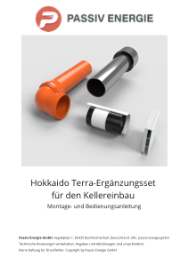 Bedienungsanleitung Hokkaido 300