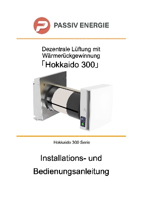 Cover Installationsanleitung Hokkaido 401